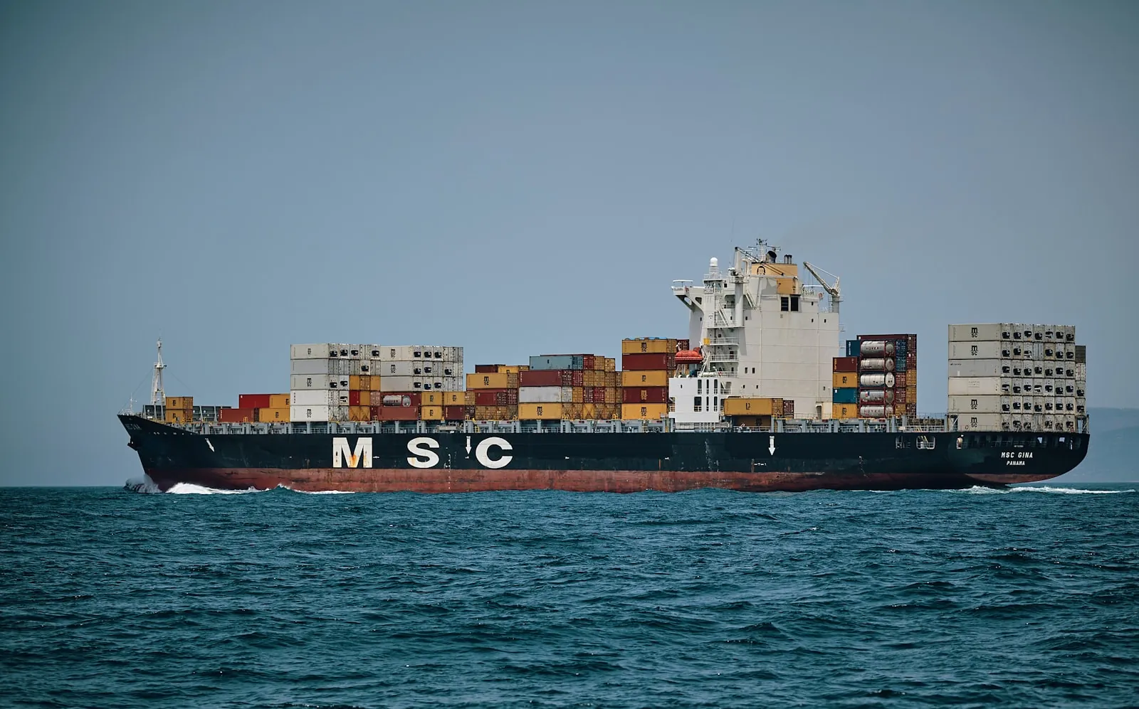 Container ship at sea representing incoming maritime RFQs